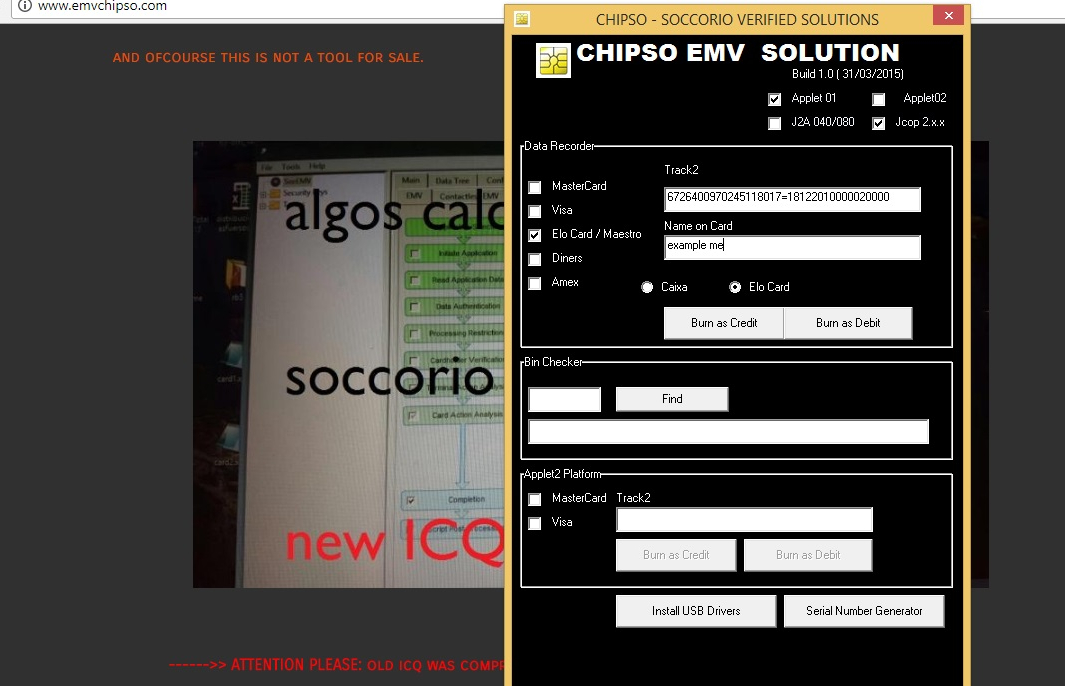 emv card reader software